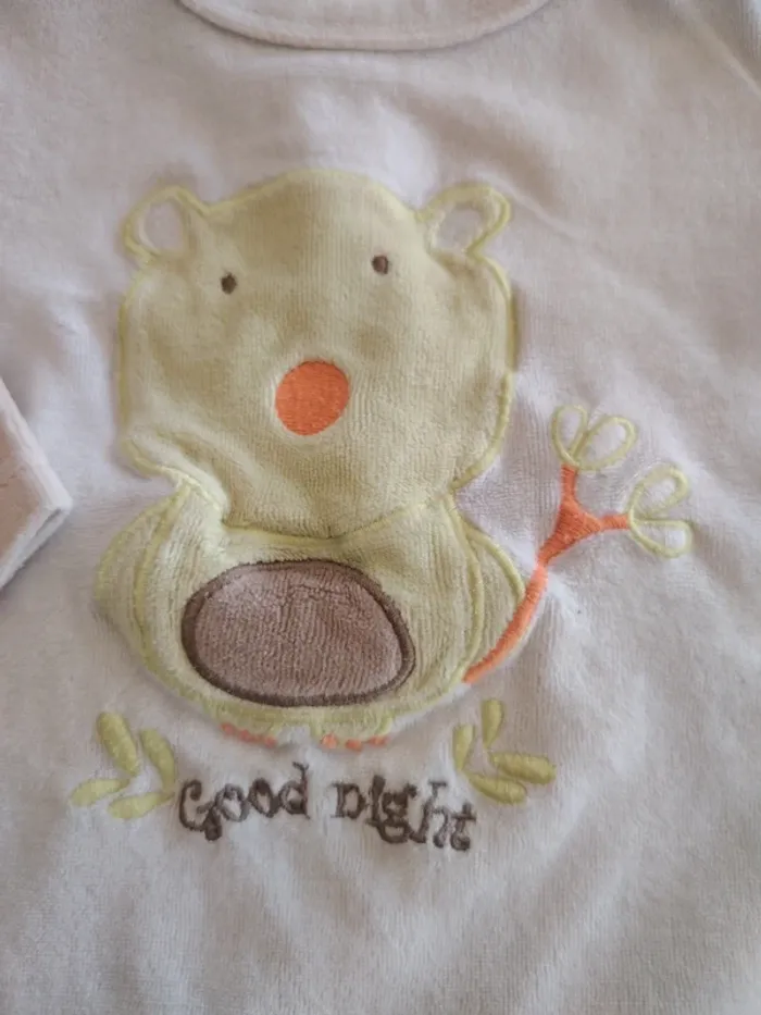 Pyjama velours 1 pièce - photo numéro 2