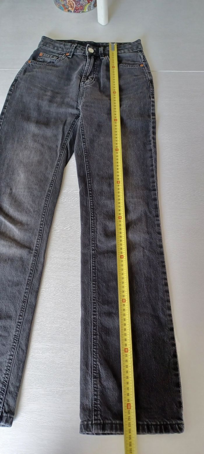 Pantalon jeans femme taille xs stradivarius - photo numéro 6