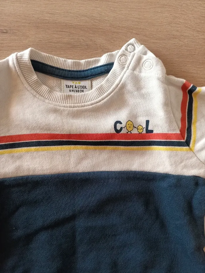 Pull 6 mois tape a l'œil - photo numéro 2
