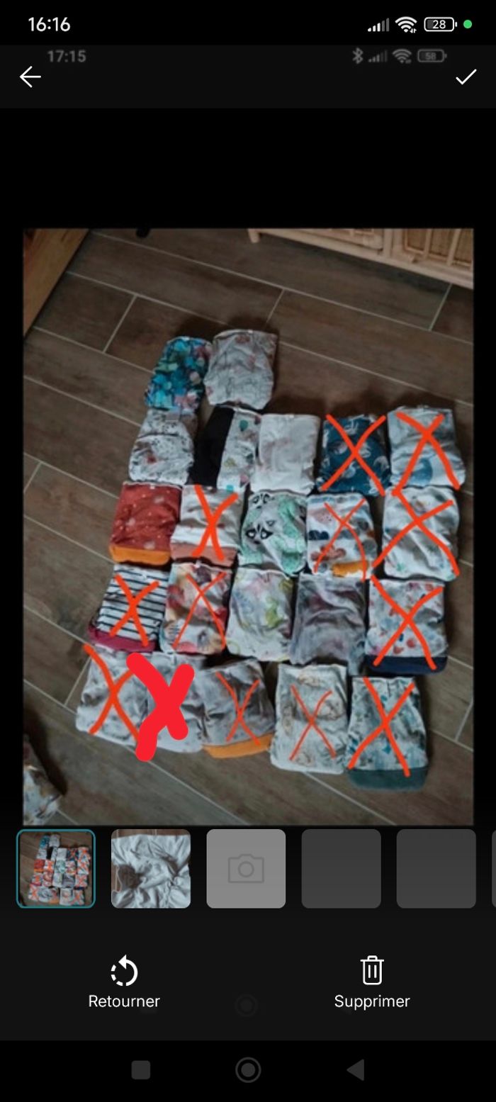 Lot 9 préplates hybrides jour Biscotte - photo numéro 2