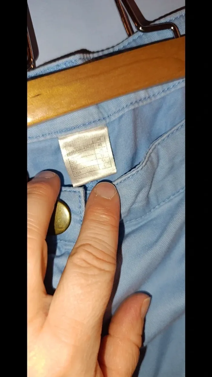 Pantacourt ou jean court Balsamik taille 48 - photo numéro 5