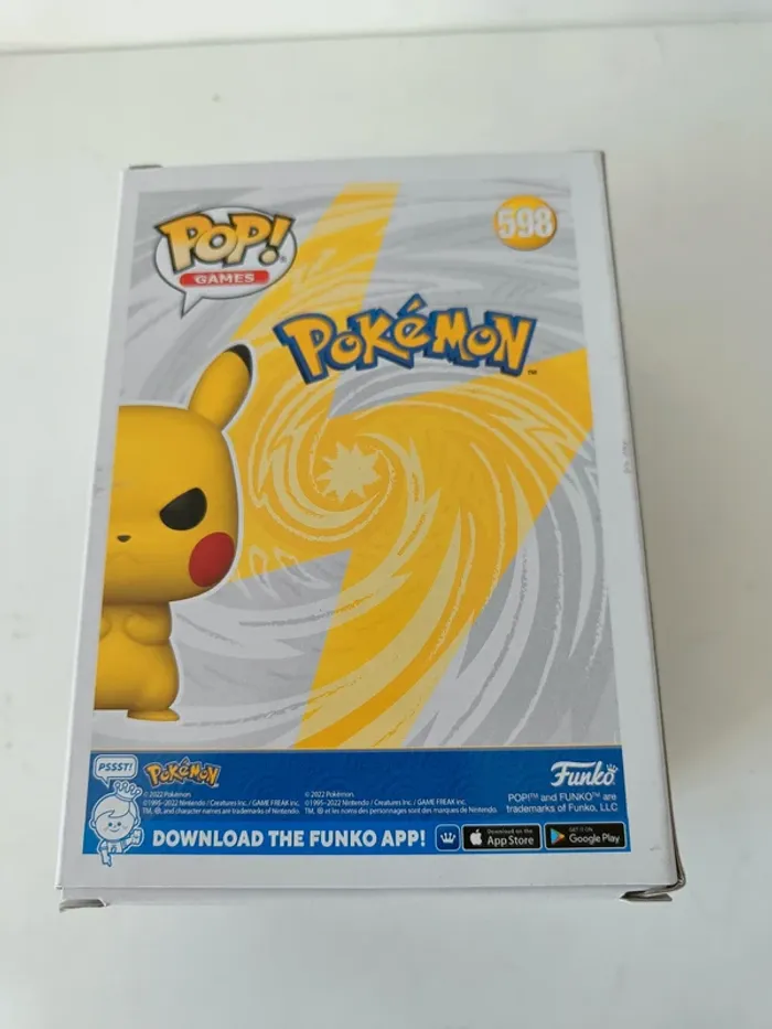 funko pop pokemon pikachu 598 - photo numéro 3