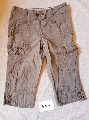 Pantacourt sergent major 6 ans