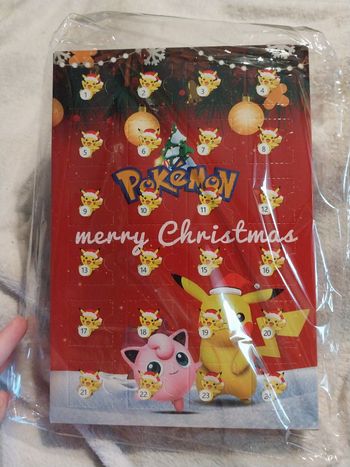 Calendrier de l'avent pokemon