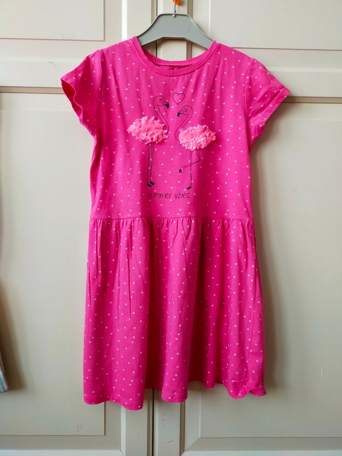 Robe manches courtes 8 ans