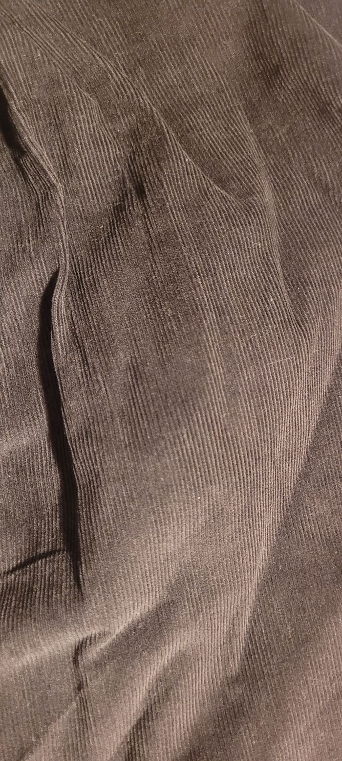 Jupe velours gris - photo numéro 5