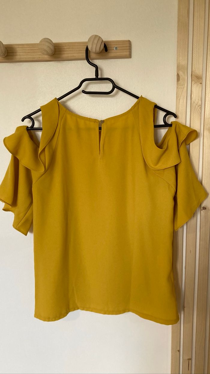 Haut moutarde - Promod - T36 - photo numéro 5