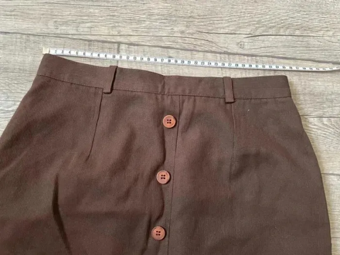 Jupe brune courte taille 38 - photo numéro 5