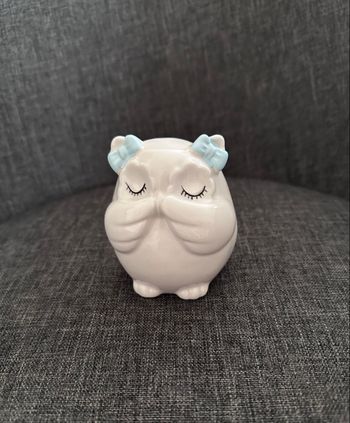 💜 Magnifique figurine hiboux blanc maison du monde 💜