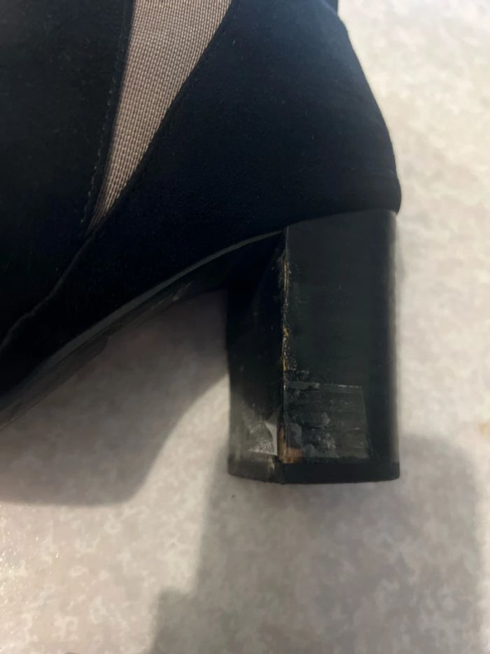 Bottes à talon LPB taille 38 - photo numéro 6