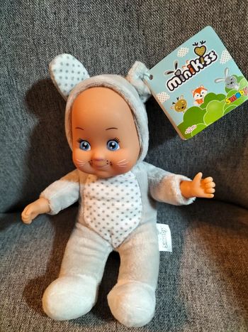 Poupée lapin MiniKiss smoby
