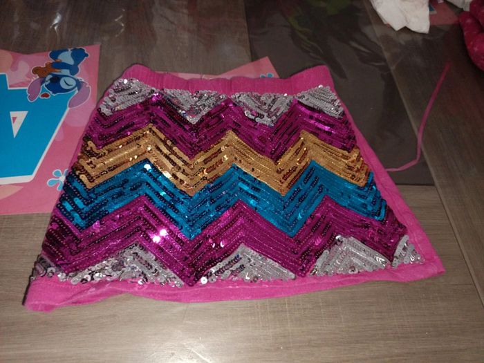 Jupe a sequins 4 ans