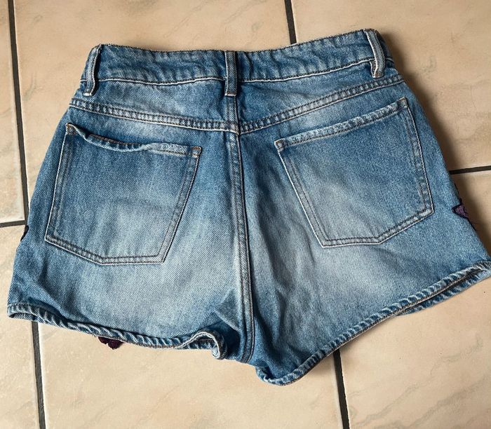 Short jean Sandro brodé - photo numéro 5