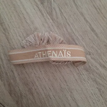 Bracelet tissu Athenaïs