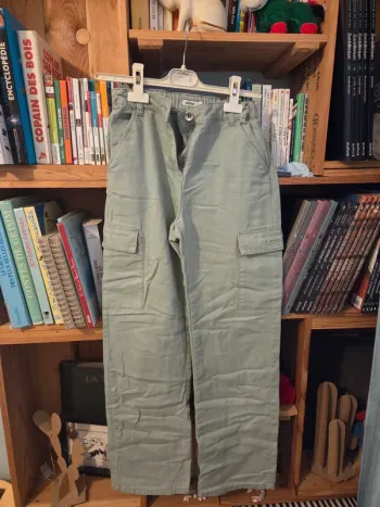 Pantalon fille cargo