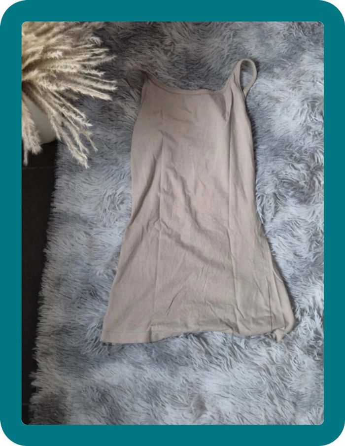 Débardeur beige - taille S - photo numéro 2