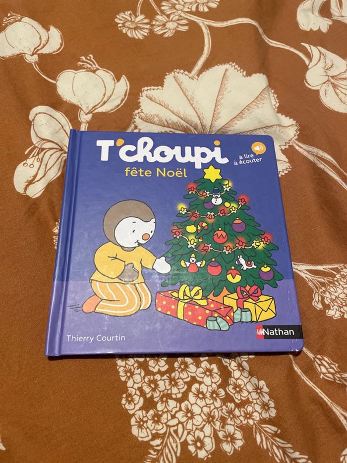 Livre tchoupi Noël