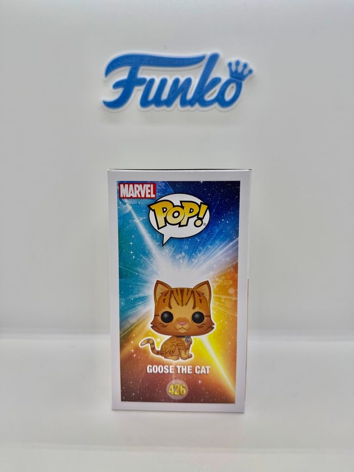 Funko Pop Captain Marvel Goose The Cat 426 Flocked BoxLunch 🇺🇸 - photo numéro 4