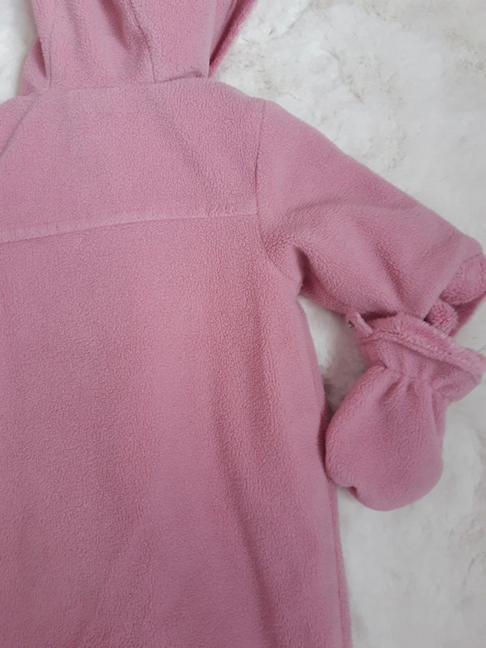 Combi pilote / Combinaison / Manteau Hiver Rose fille 3 mois - photo numéro 9