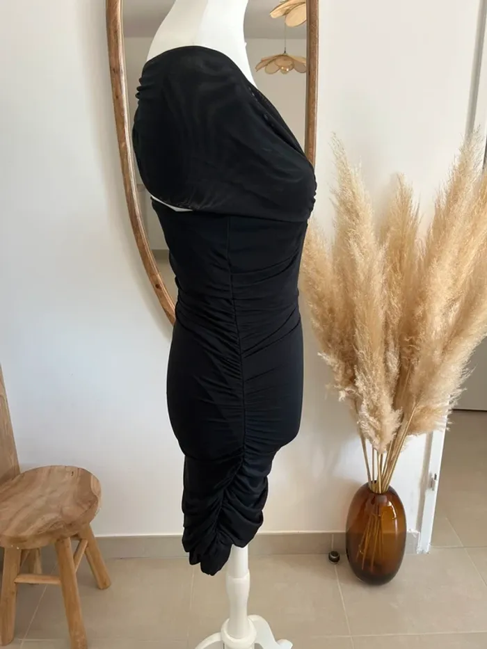 Robe bustier de soirée noire Cider - photo numéro 5