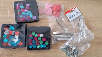 Pinces barrettes neuves