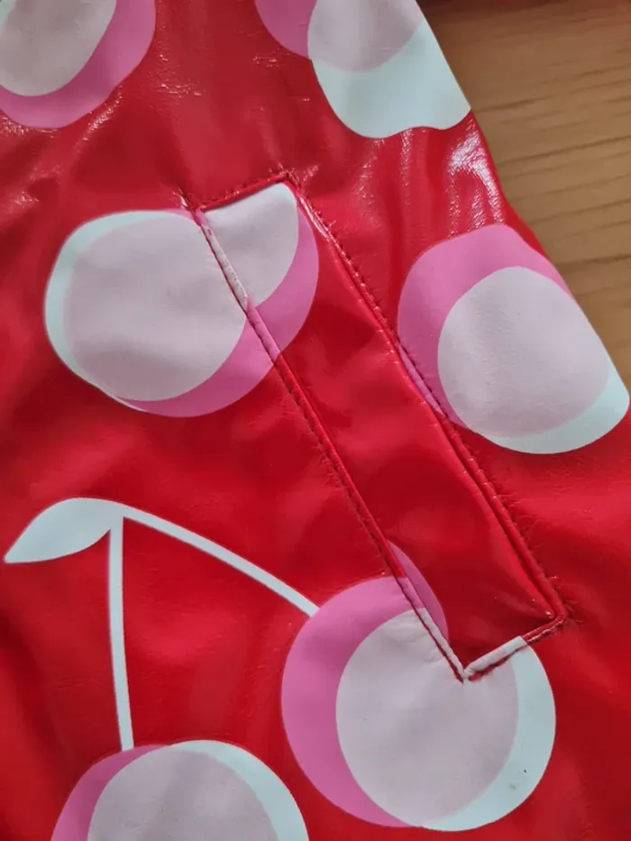 Blouson imperméable 18 mois fille - photo numéro 7