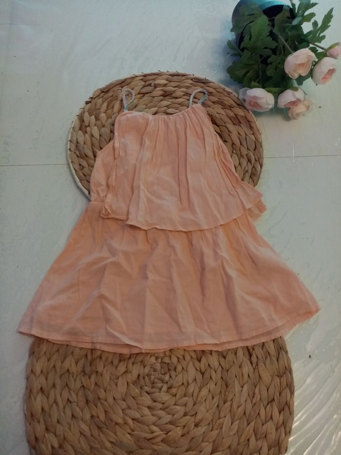 3 ans tao robe cérémonie rose poudré /Excellent état comme neuf - photo numéro 7