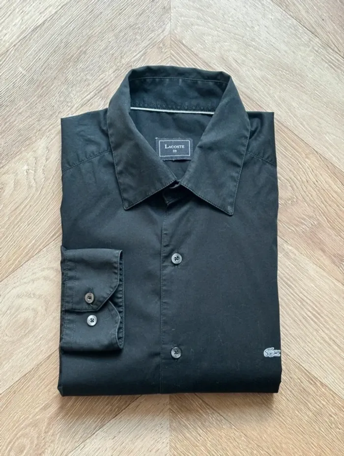 Chemise Lacoste noire