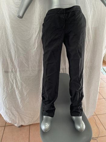 pantalon droit sans marque noir taille M