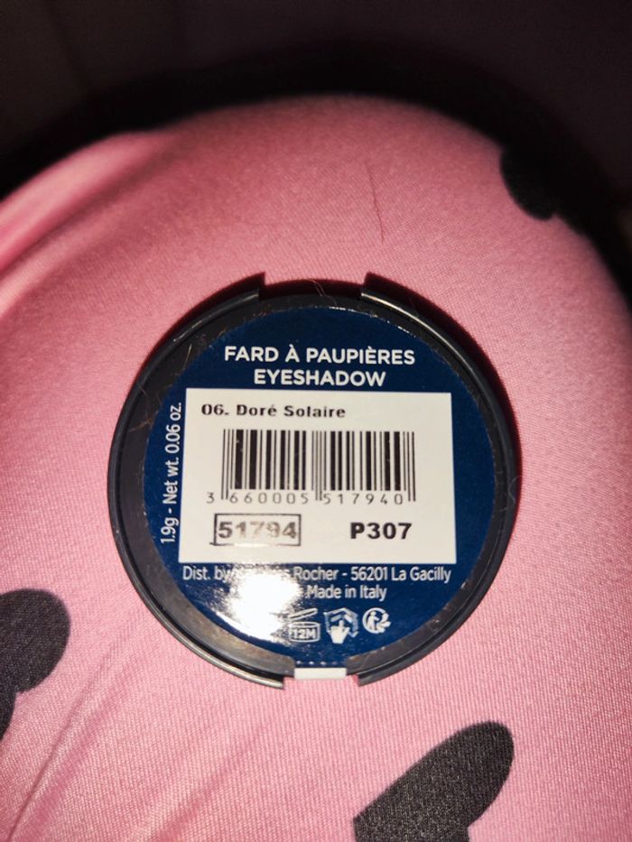 Maquillage fard à paupières 06. Doré solaire Yves Rocher - photo numéro 2