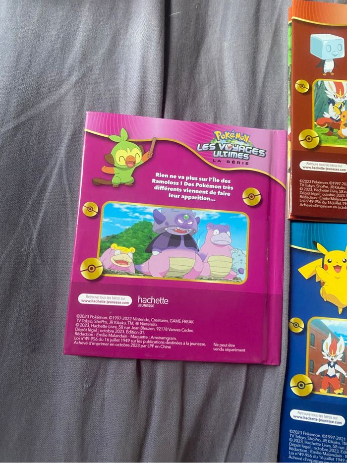 Lot de 5 petit livre Pokemon - photo numéro 5
