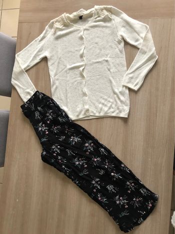 Pantalon fluide + gilet