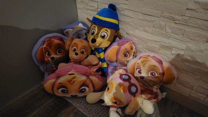 Lot de peluches pat patrouille