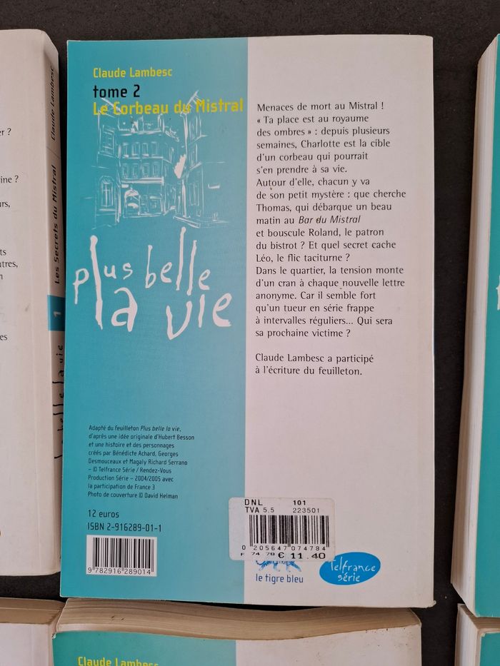 Lot de 6 romans Plus belle la vie en bon état - photo numéro 3