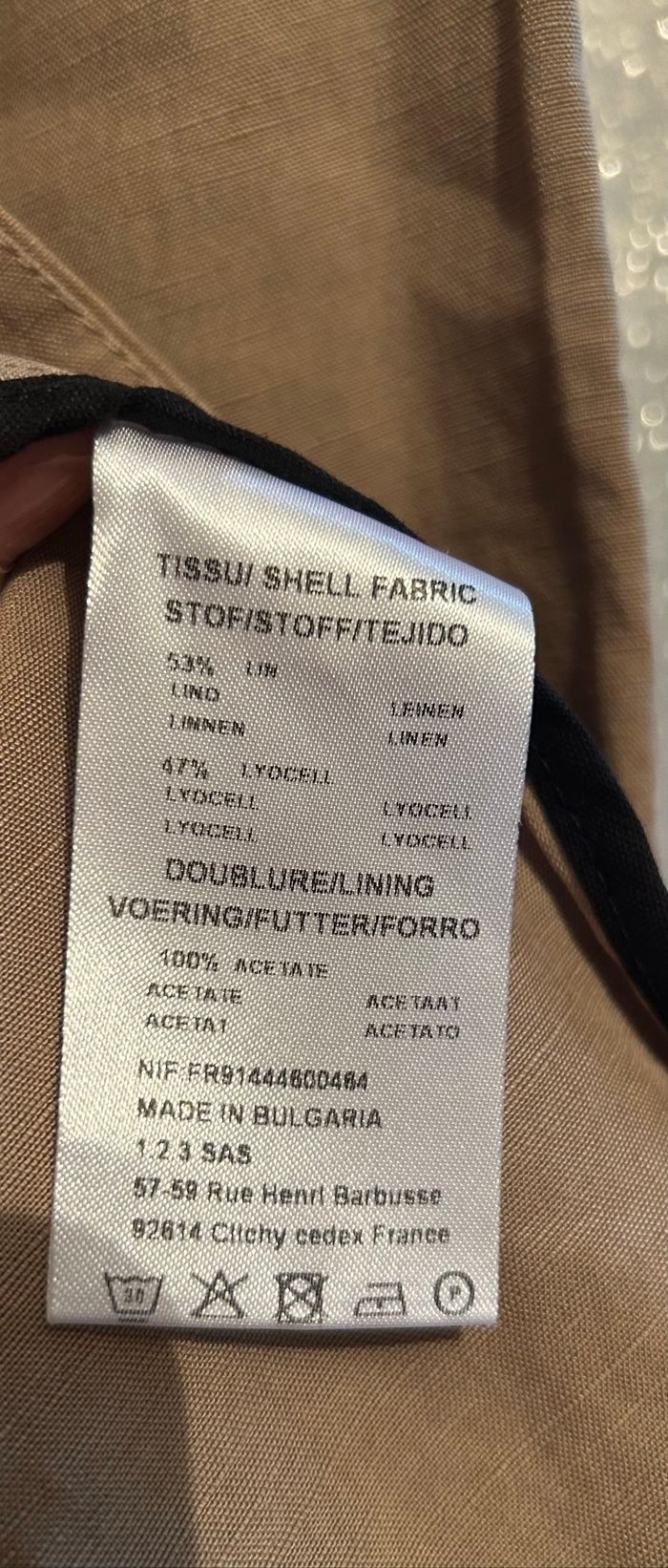 Veste beige 1.2.3 - photo numéro 4