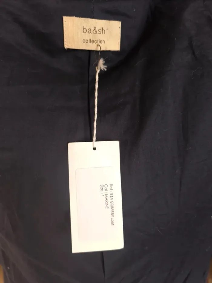 Magnifique manteau marine clair - photo numéro 10