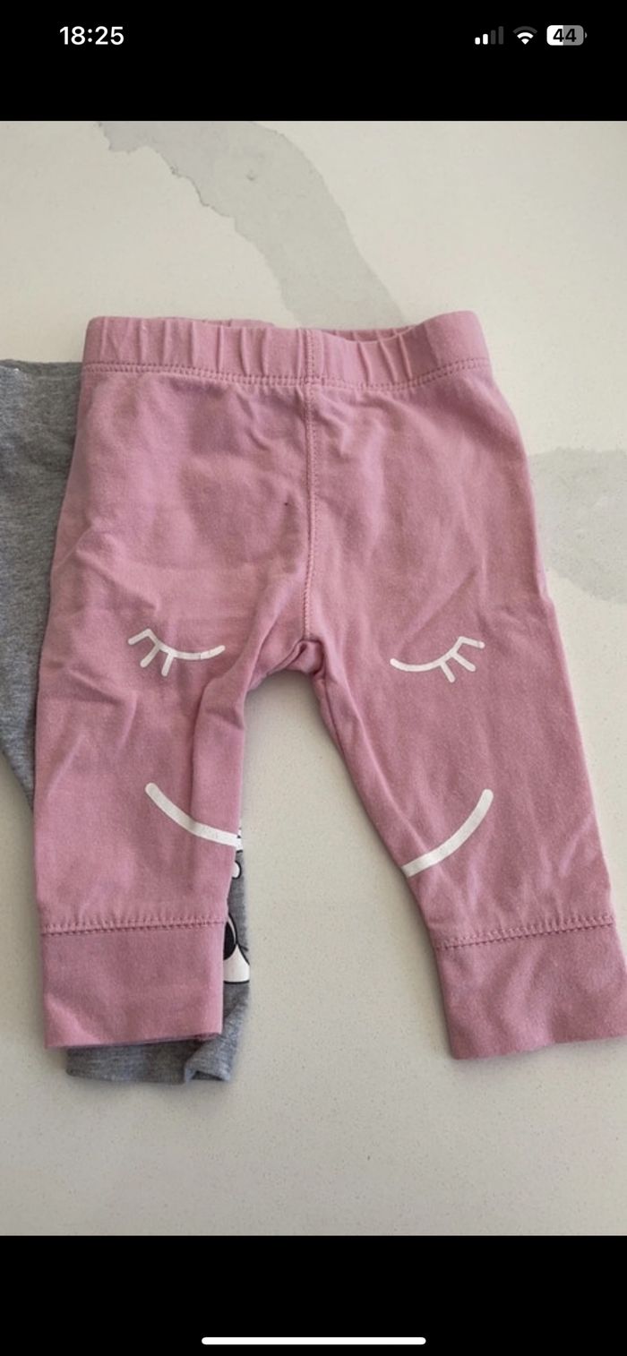 Lots 3 leggings bébé - photo numéro 4