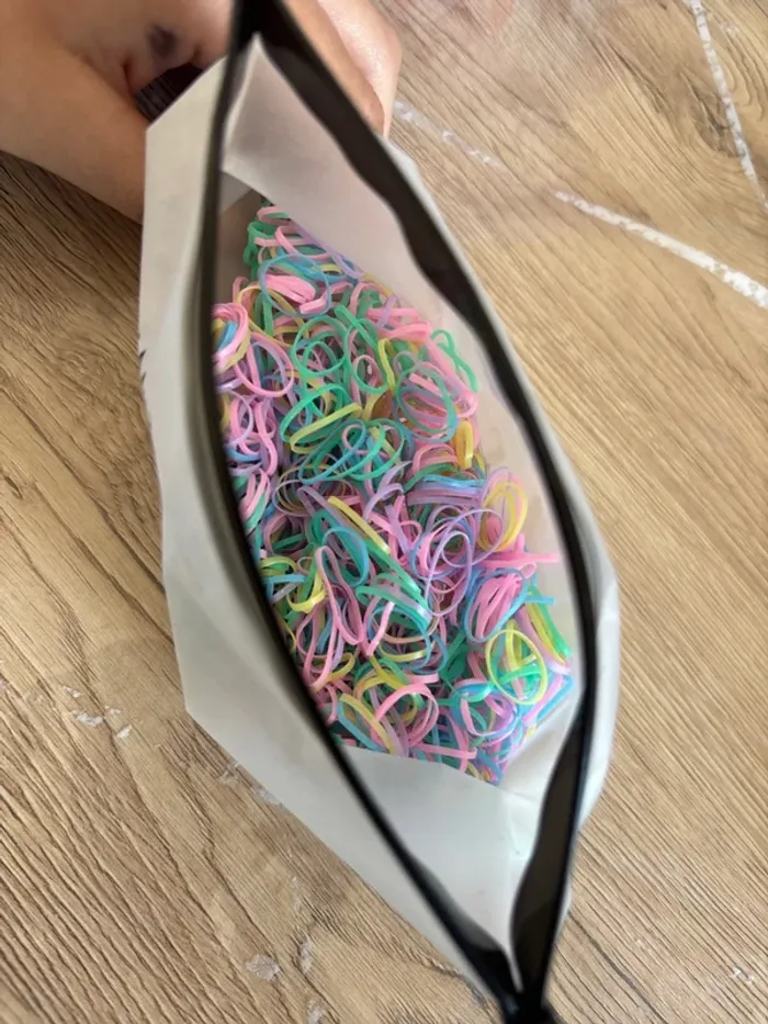 Élastique en plastique, multicolore n° 174 - photo numéro 4