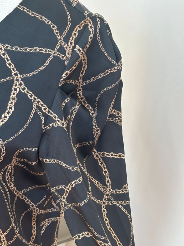 Sublime robe manches 3/4 froncées - Cottonade Paris - T42 - photo numéro 7