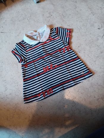 Tee-shirt  marinière petit bateau 18mois pas de vinted go