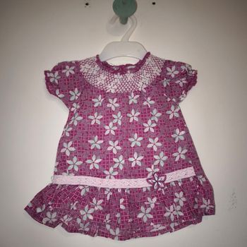 Robe a fleur 3 , 6 mois 