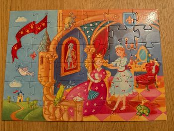Superbe puzzle Djeco La princesse et la grenouille