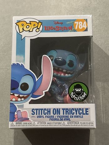 Funko Pop Stitch On Tricycle 784