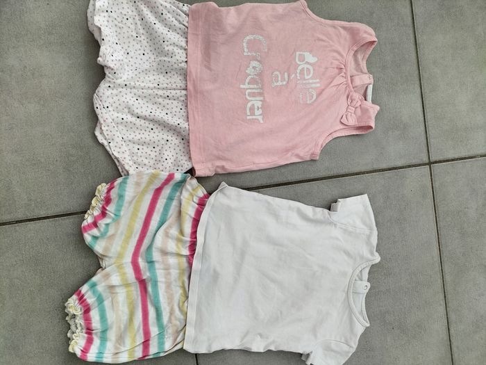 2 ensembles short t-shirt