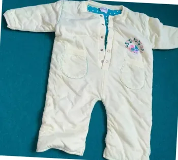 Salopette vintage bébé fille 18 mois