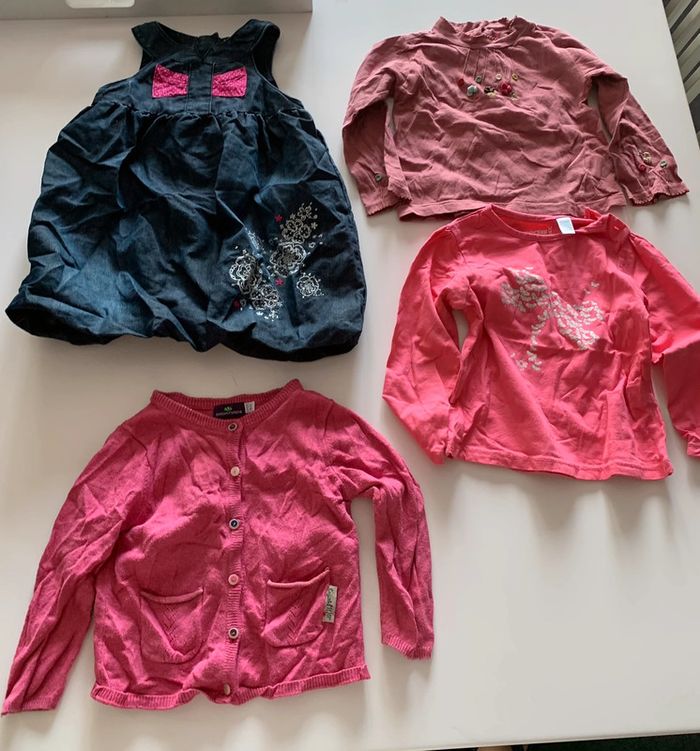 4 pièces printemps 23-24mois