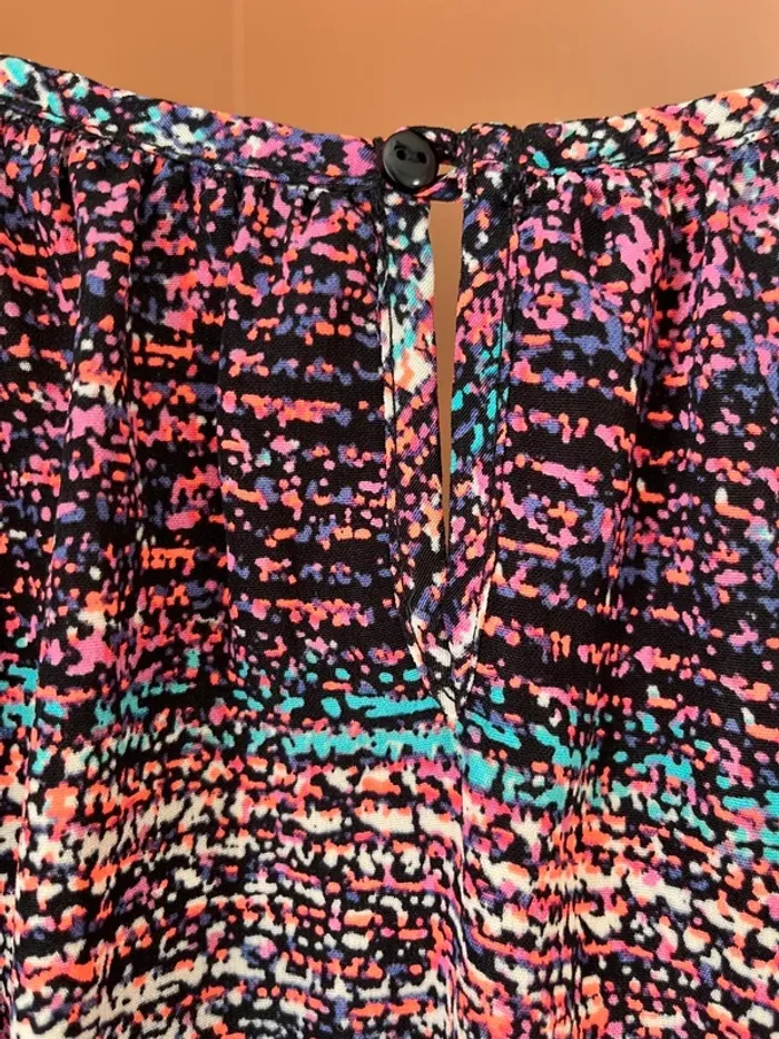 Robe violette à motif - photo numéro 4