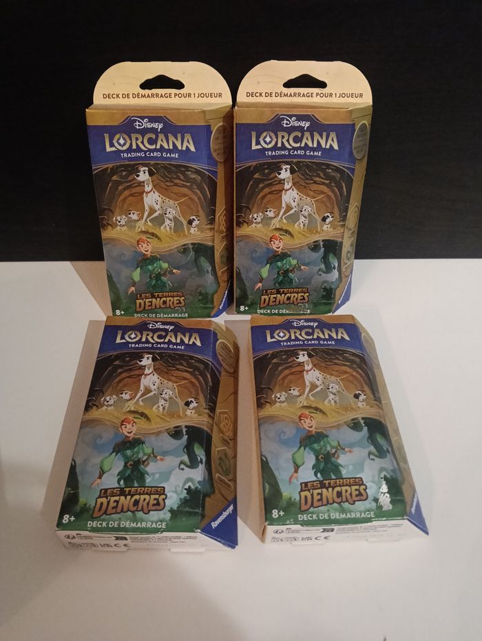 Deck lorcana les terres d'encres