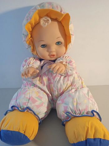 grande poupée de chiffon vintage  ''nicotoy ''