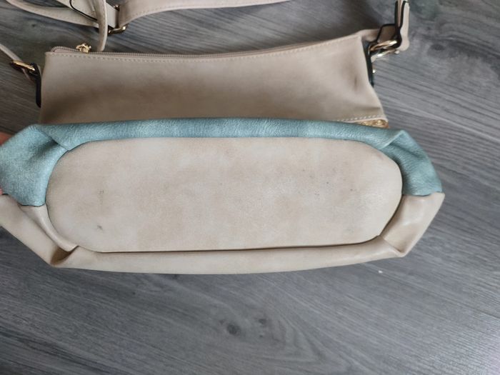 Sac en bandoulière beige - photo numéro 6